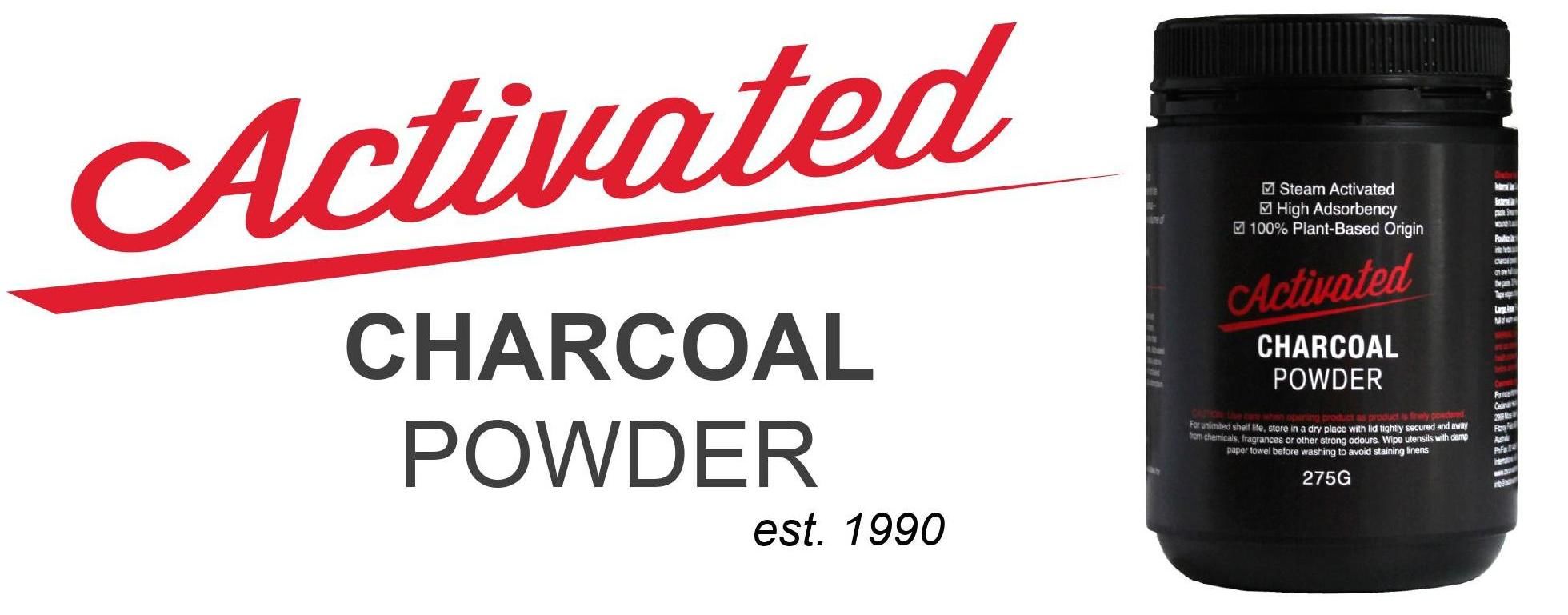 Activated Charcoal Powder, est. 1990 Activated Charcoal Powder, est. 1990